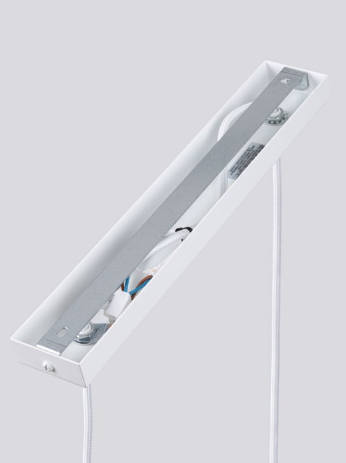Suspension Aluminium Blanc GU10 2 Karbon - Kiabi