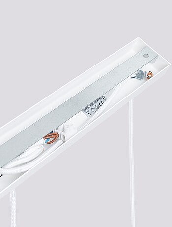 Suspension Aluminium Blanc GU10 3 Karbon Line