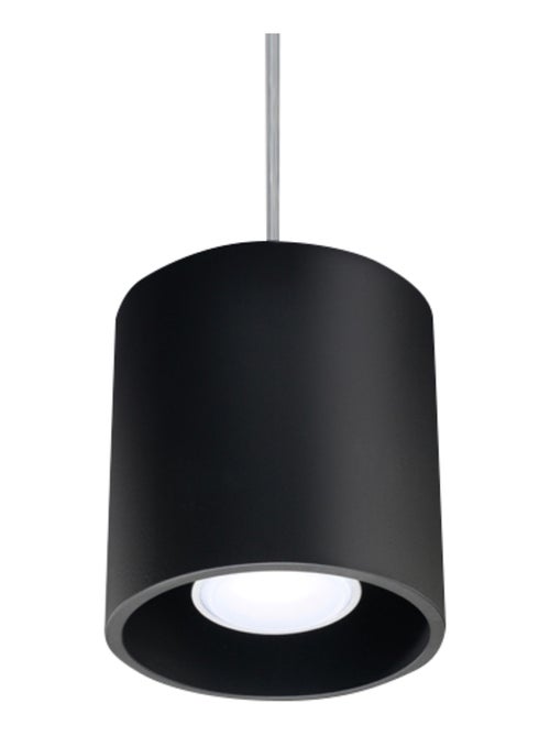 Suspension Aluminium Noir GU10 1 Orbis - Kiabi