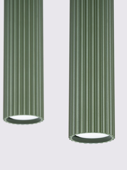 Suspension Aluminium Vert Olive GU10 2 Karbon - Kiabi
