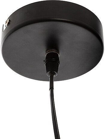 Suspension arrondie en bambou tressé LOREN