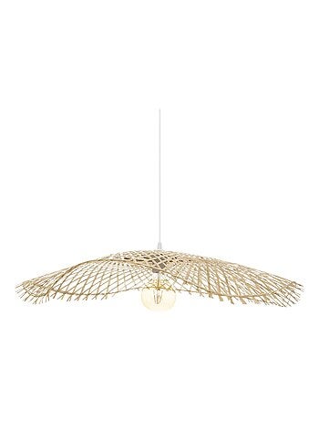 Suspension au style chapeau de paille