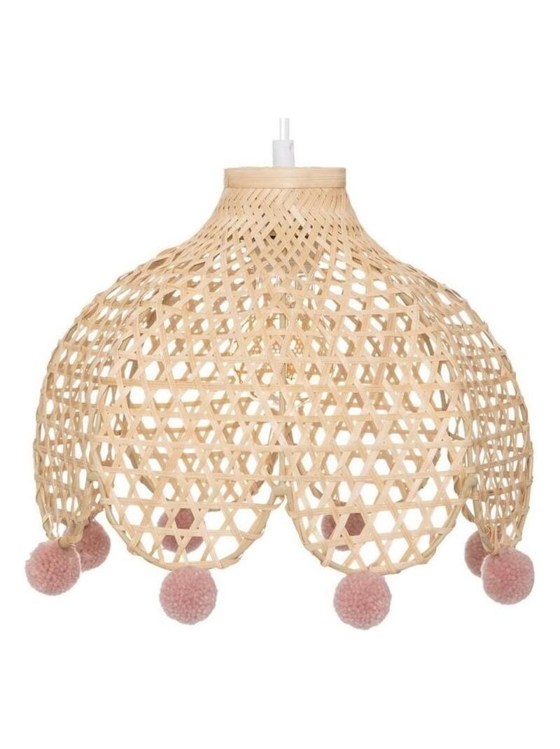 Suspension bambou campagne D28 Beige - Kiabi