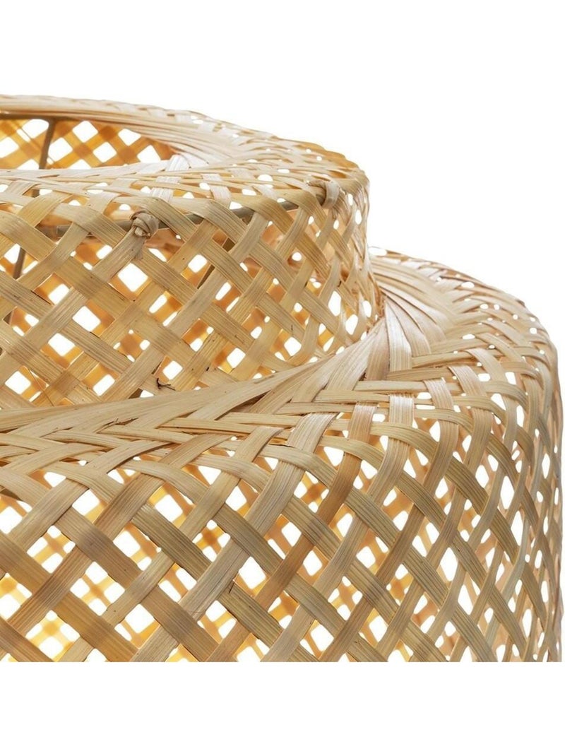 Suspension bambou Liby naturel D40 Beige - Kiabi