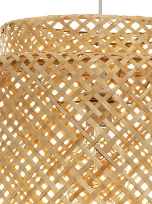 Suspension bambou Liby naturel D40 - Kiabi