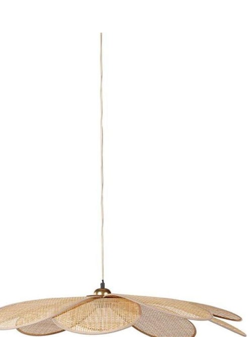 Suspension bambou Margaux M naturel D90 - Kiabi