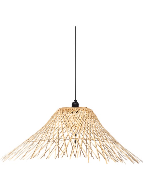 Suspension bambou vannerie MOXA - Kiabi Suspension bambou vannerie MOXA - Kiabi