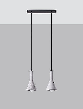 Suspension Béton Gris E14 2 Rea