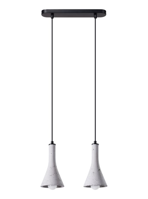 Suspension Béton Gris E14 2 Rea - Kiabi