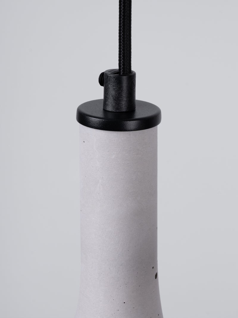 Suspension Béton Gris E14 2 Rea Gris - Kiabi