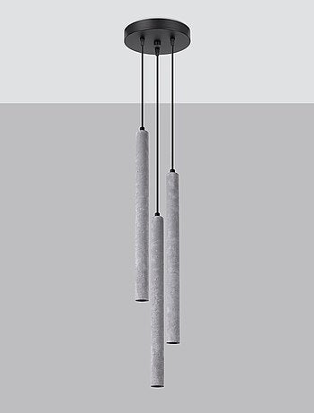 Suspension Béton Gris G9 3 Pastelo