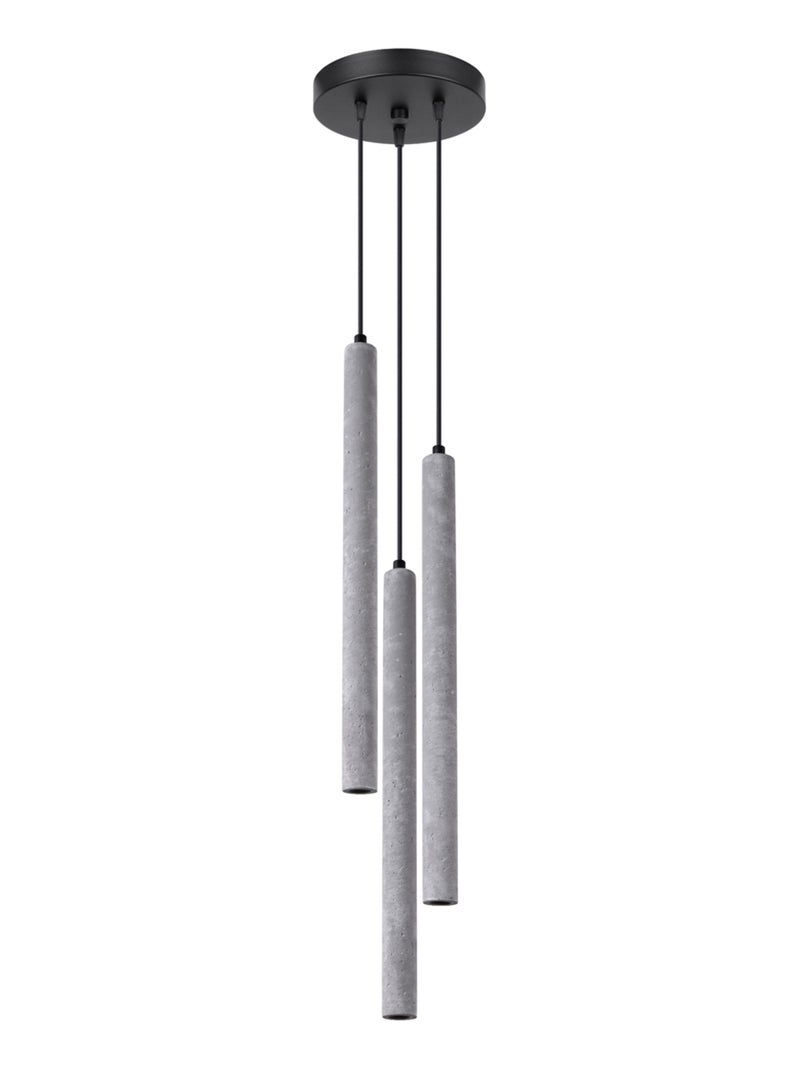Suspension Béton Gris G9 3 Pastelo Gris - Kiabi