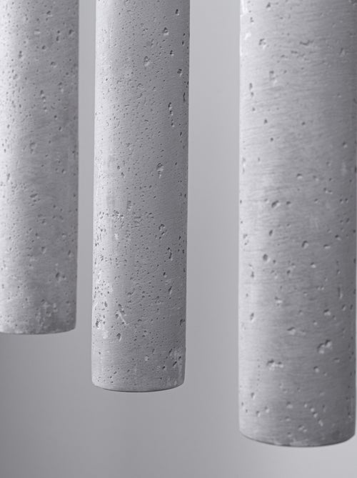 Suspension Béton Gris G9 3 Pastelo Line - Kiabi