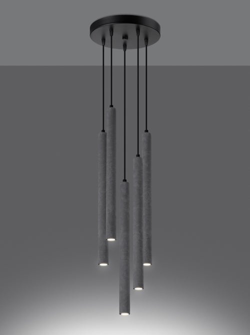 Suspension Béton Gris G9 5 Pastelo - Kiabi
