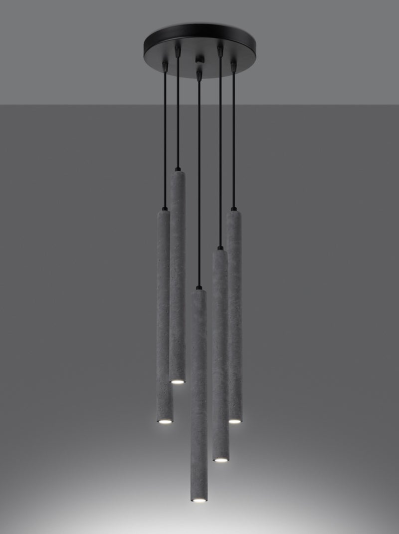 Suspension Béton Gris G9 5 Pastelo Gris - Kiabi