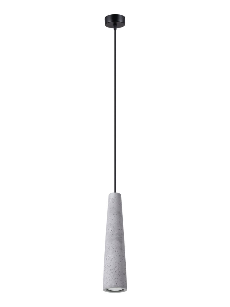 Suspension Béton Gris GU10 1 Electra Gris - Kiabi