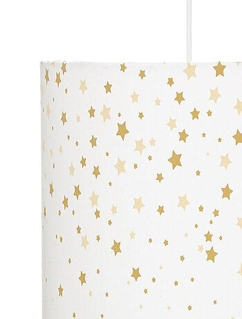 Suspension blanc et ocre