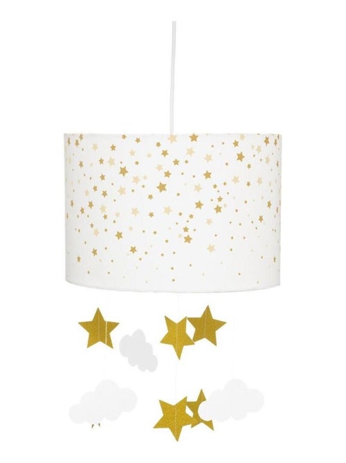 Suspension blanc et ocre - Kiabi