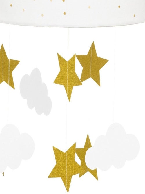 Suspension blanc et ocre - Kiabi