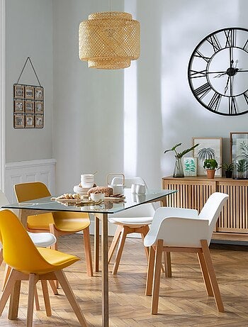 Suspension bohème en bambou