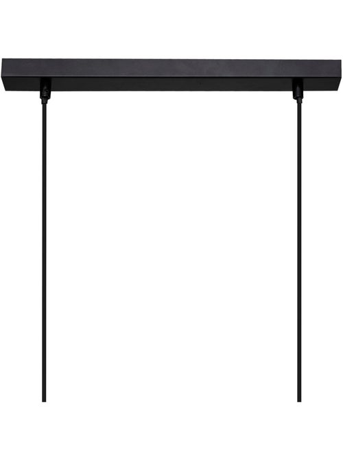 Suspension bois métal 5 lampes JAKE - Kiabi Suspension bois métal 5 lampes JAKE - Kiabi