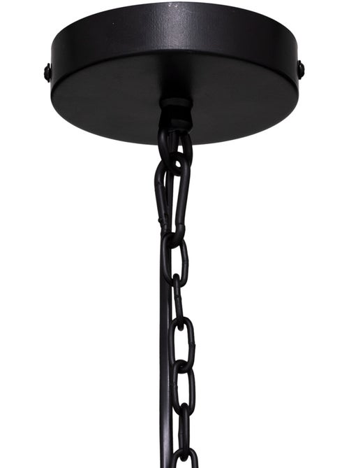 Suspension bois métal à poulie SILAS - Kiabi