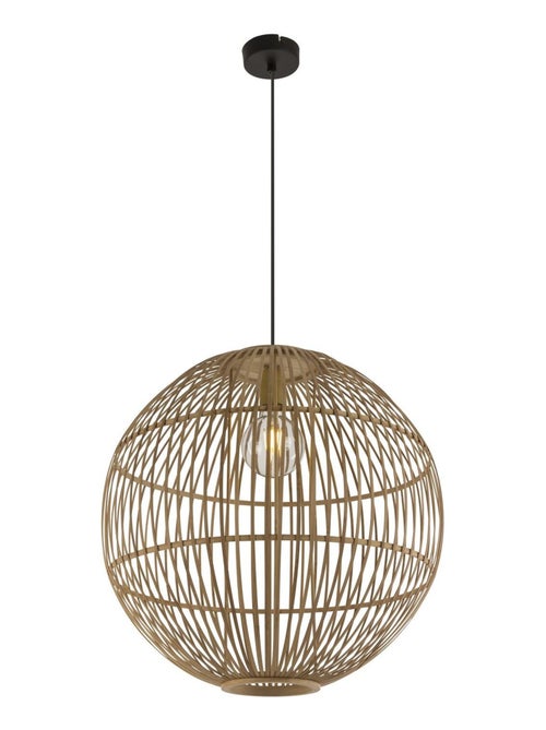 Suspension boule en bambou grand modèle HILDEGARD - Kiabi