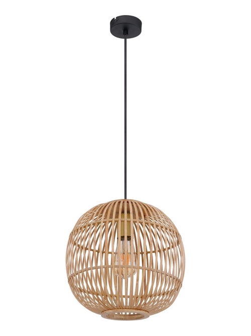 Suspension boule en bambou petit modèle HILDEGARD - Kiabi