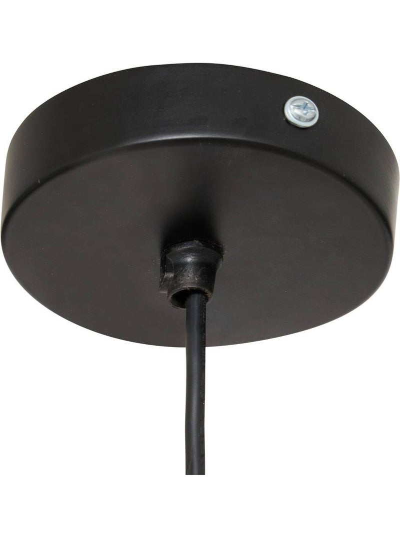 Suspension boule en verre recyclé nateo Ambre - Kiabi