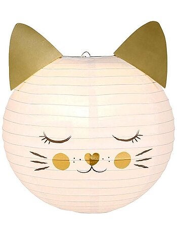 Suspension boule japonaise chat D35