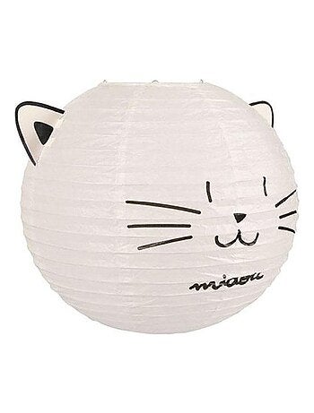 Suspension boule japonaise chat D35