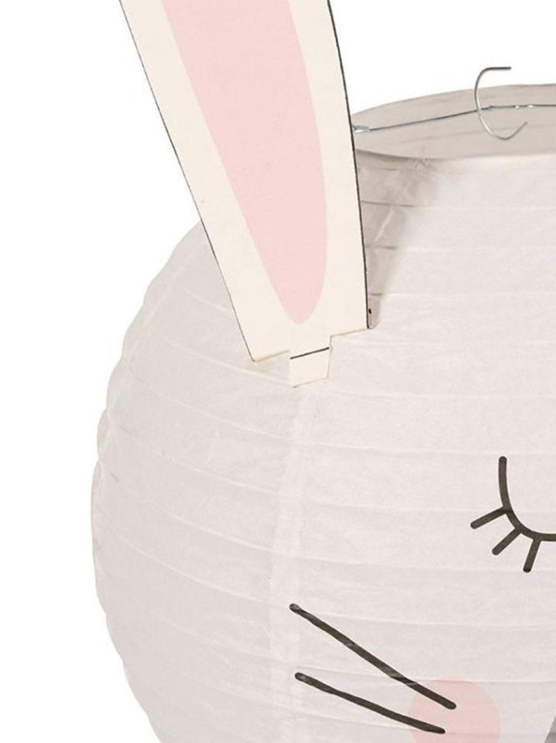 Suspension boule japonaise lapin D35 Blanc - Kiabi