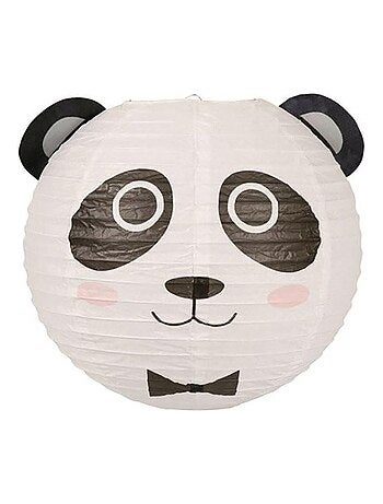 Suspension boule japonaise panda D35