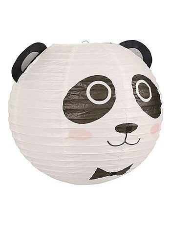 Suspension boule japonaise panda D35