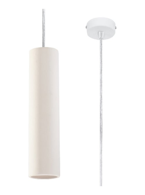 Suspension Céramique Blanc GU10 1 Nancy - Kiabi