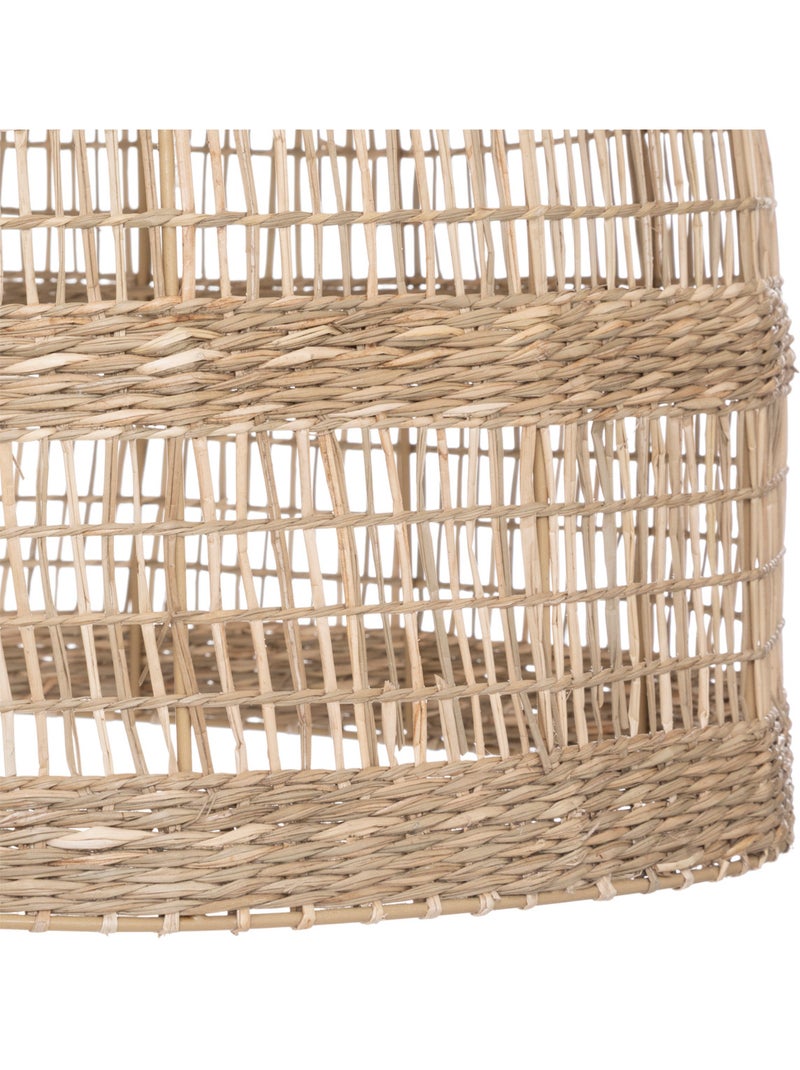 Suspension cloche en osier tressé SEAV Beige - Kiabi