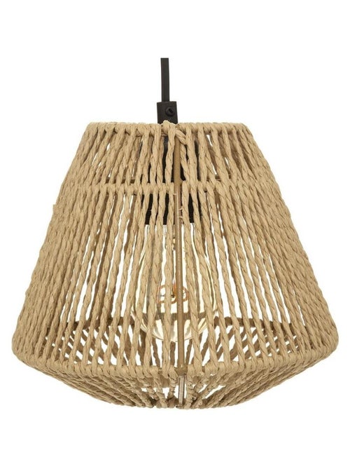 Suspension corde 3 lampes Jily naturel D20 - Kiabi