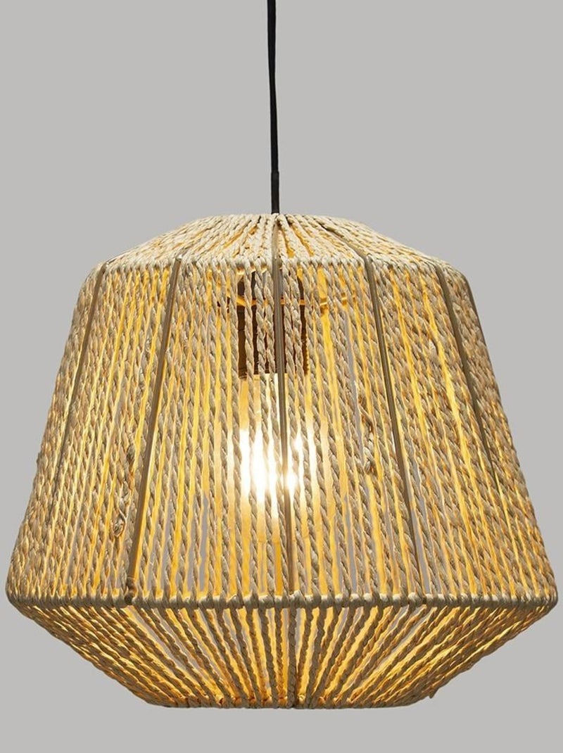 Suspension corde Etnik Jily naturel D29 Beige - Kiabi