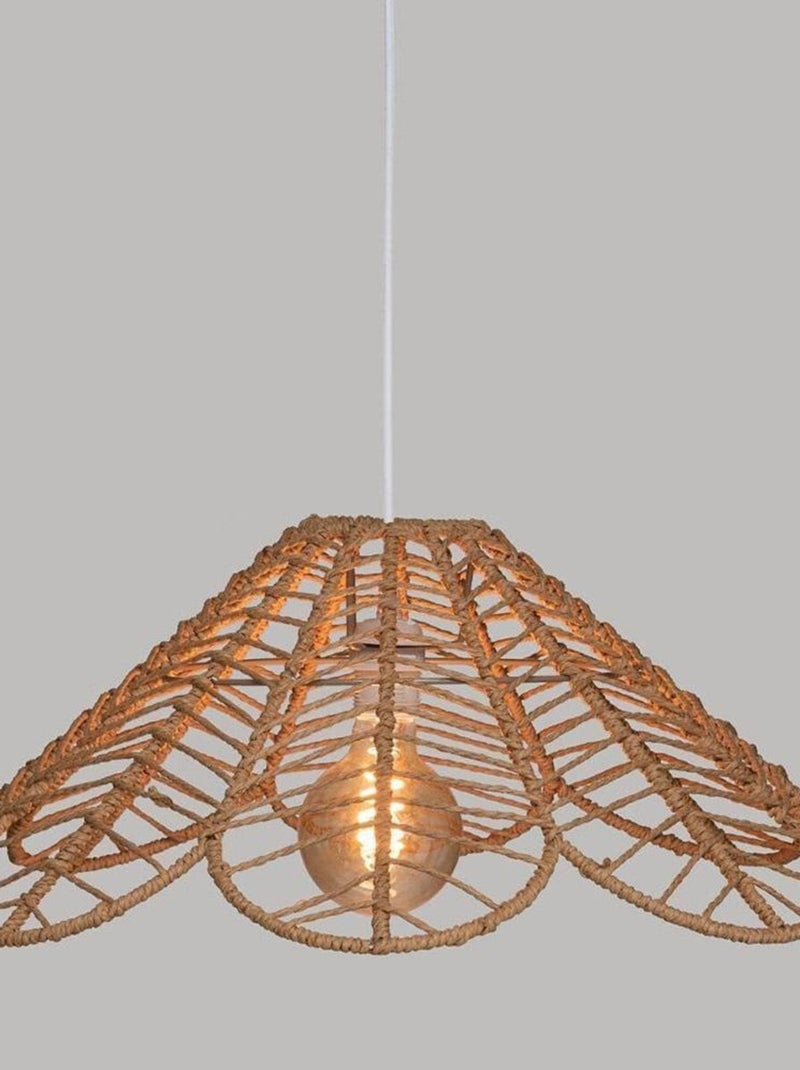 Suspension corde Folk naturel D58 Beige - Kiabi