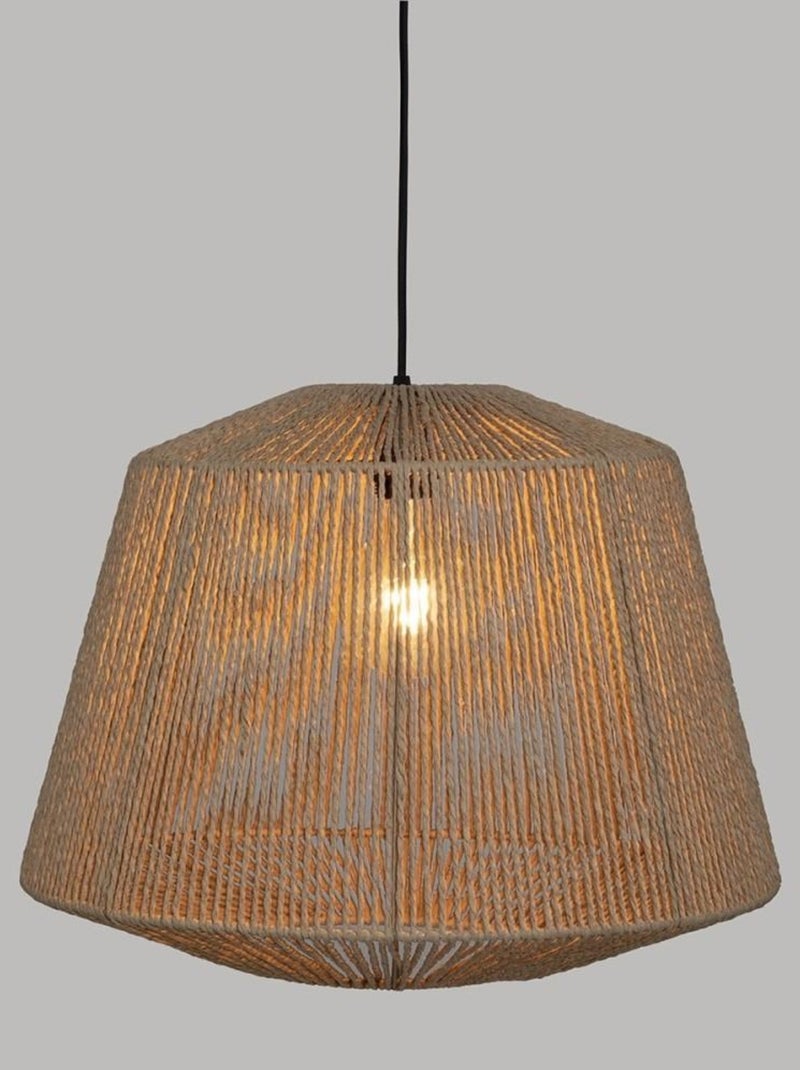 Suspension corde Jily naturel D48 Beige - Kiabi