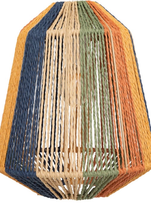 Suspension corde multicolore diam 29cm - Kiabi