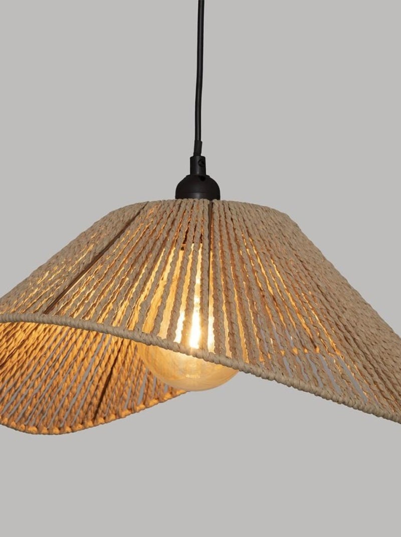 Suspension corde Myha naturel D45 Beige - Kiabi