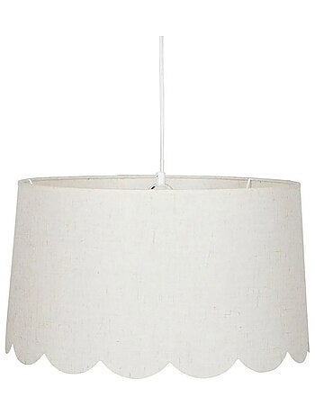 Suspension cylindrique tissu Mathilde D40