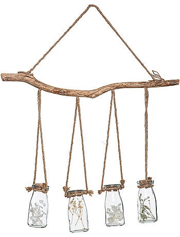 Suspension de 4 fleurs sechées maja