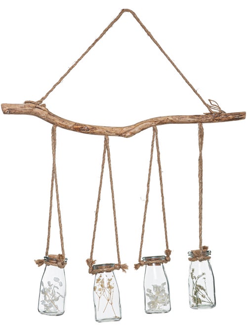Suspension de 4 fleurs sechées MAJA - Kiabi