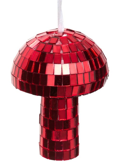 Suspension de sapin champignon effet disco 8 cm - Kiabi