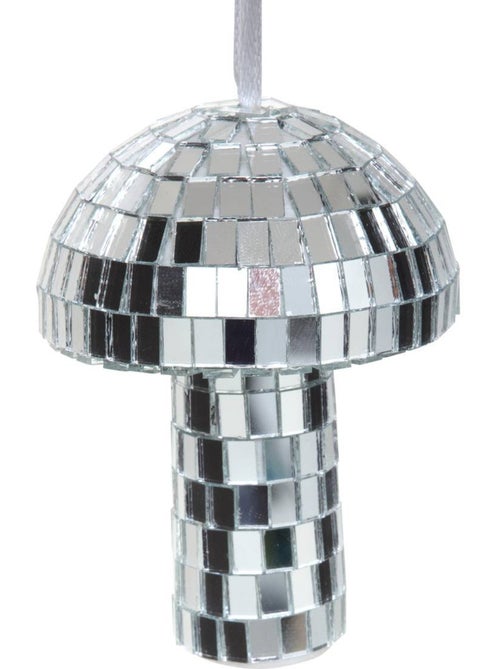 Suspension de sapin champignon effet disco 8 cm - Kiabi