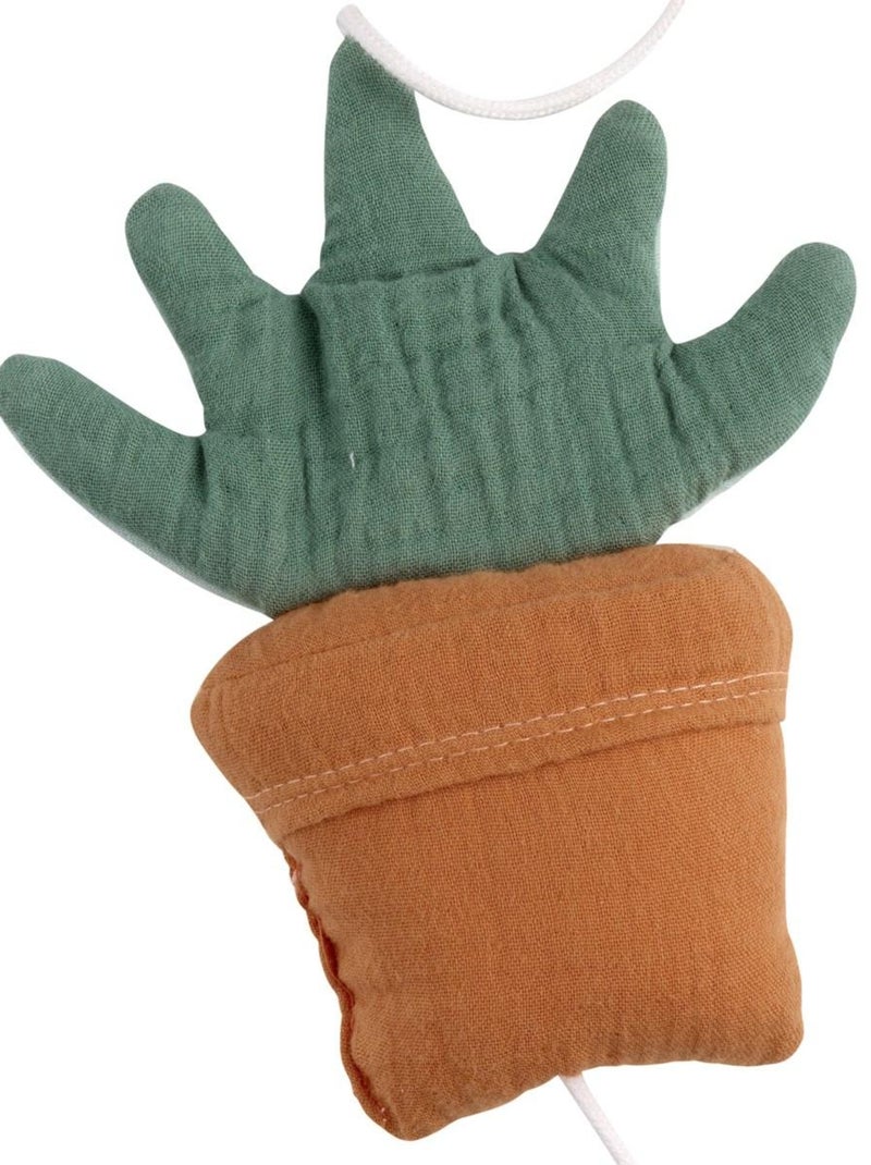 Suspension décorative murale en coton - SAUTHON Vert - Kiabi