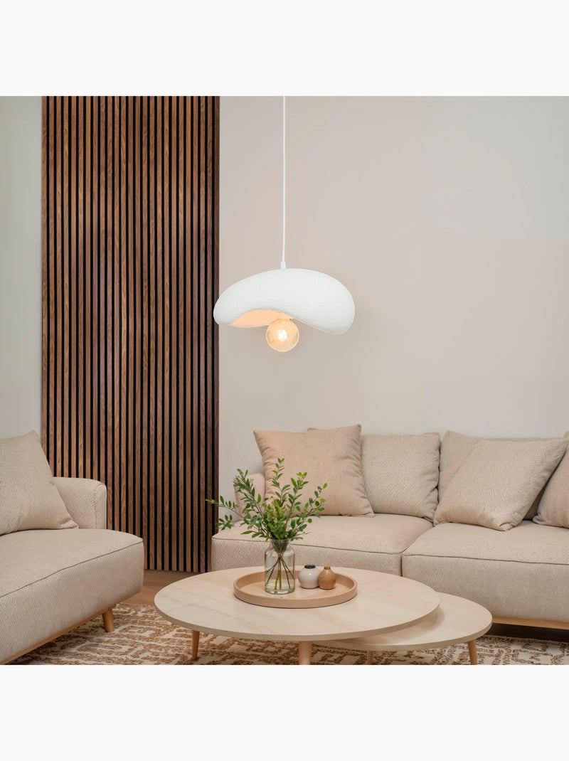 Suspension design organique Blanc - Kiabi