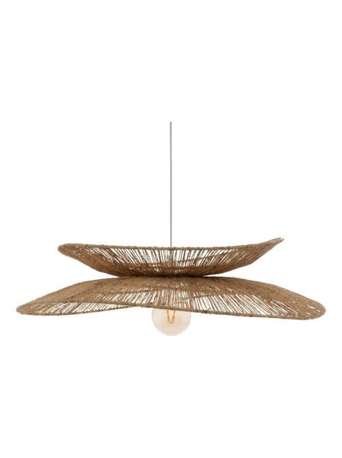 Suspension diam 69.5 cm métal et jute beige - Kiabi